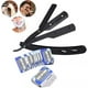thumbnail image 4 of Porta Navaja Negra Profesional Premium, corte profesional, incluye navajas doble filo de regalo, navaja para afeitar Corte Barbero, 4 of 8