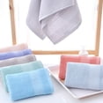 thumbnail image 2 of Toalla de algodón de rizo, suave y absorbente, agradable para la piel, de color sólido, jacquard, para ducha, para el hogar, baño, spa, salón de belleza., 2 of 8