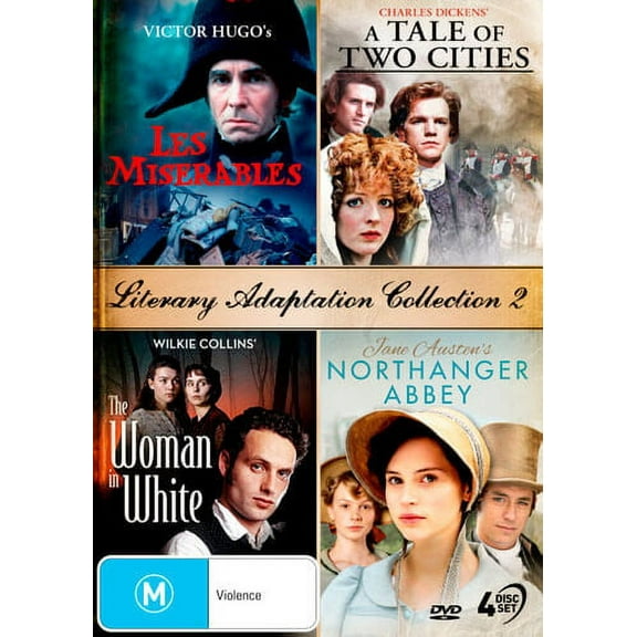 Literary Adaptation: Collection 2 (Tales Of Two Cities / Les Miserables / Woman In White / Northanger Abbey) [NTSC/0] (DVD), Via Vision, Drama