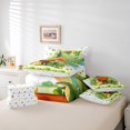 thumbnail image 6 of Feelyou Cartoon Gnome Twin Bedding Sets 7pcs, Lucky Spring Shamrock Bedding Comforter Set, 6 of 8