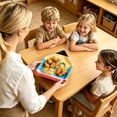 thumbnail image 3 of 10-Pack Pencil Shaped Paper Plates - Back to School Party Supplies, Cute School-Themed Disposable Trays for Classroom, Picnic & First Day Celebrations, 3 of 5
