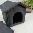 thumbnail image 4 of Waterproof Pet House Thickened Cat Nest Tent Cabin Pet Bed Tent Shelter For Outdoor Cat Kennel Portable Travel Nest Pet Carrier ShopWise Round, 4 of 8