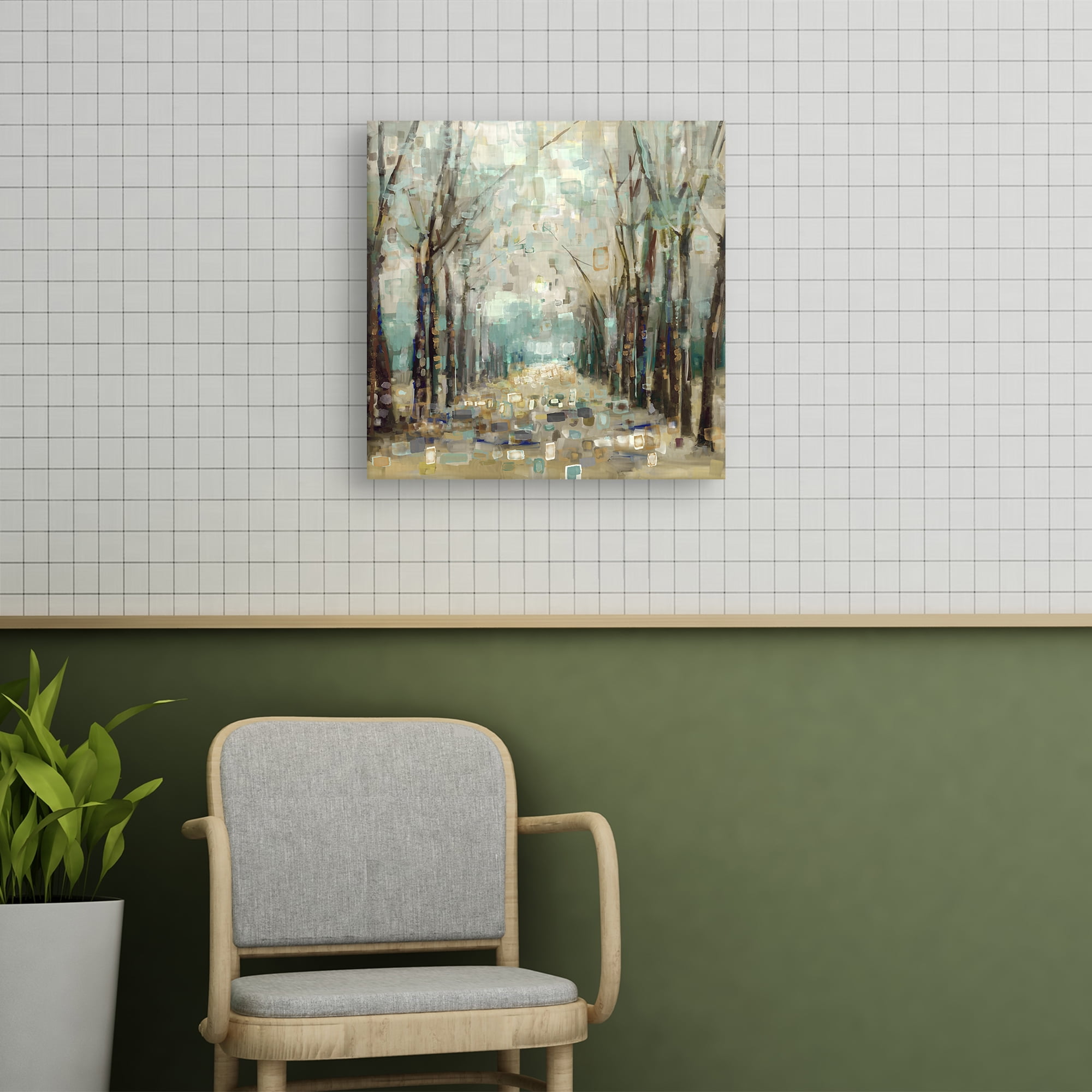 Through the Trees by Studio Arts Canvas Art Print