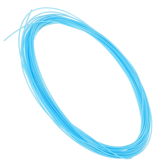 OULII 1Pack Nylon Blue Badminton Racket String for Competitive Matches with Durability