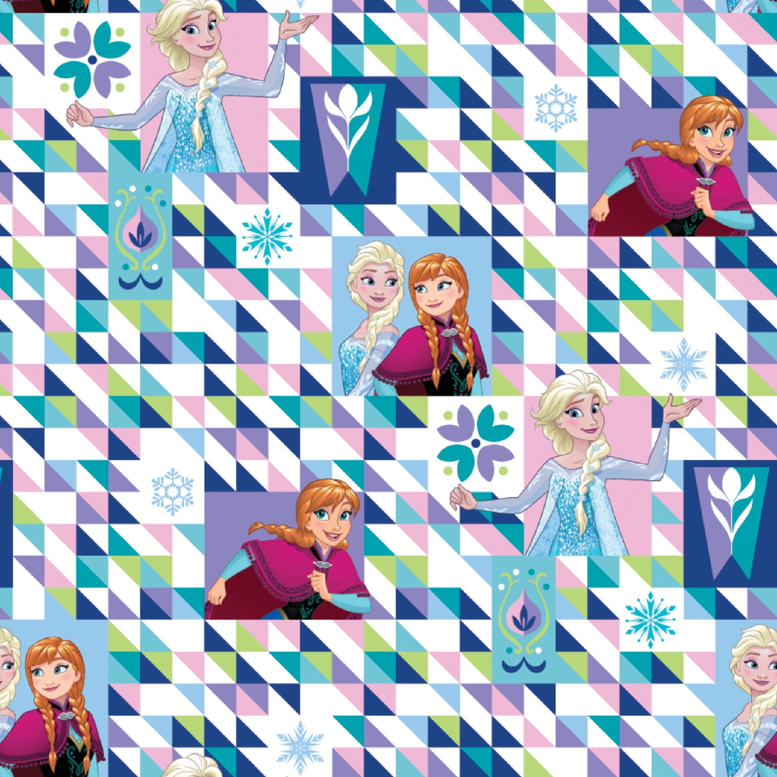 Disney Frozen 61810 Two Sisters One Heart Springs Creative 100 Cotton