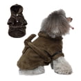 thumbnail image 1 of Albornoz para perros Pijama con capucha gruesa y suave de lujo para invierno Toalla de baño para perros de secado rápido y súper absorbente Pijama suave para mascotas para perros, perros y, 1 of 5