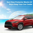 thumbnail image 2 of Parasol para parabrisas INSAUTO, ajuste personalizado para Toyota Corolla Cross, 2 of 6