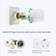 thumbnail image 5 of Lámpara LED PIR Sensor de movimiento E27 Ahorro de energía Cuerpo Sonido Bombilla (5W) Likrtyny  Para estrenar, 5 of 8