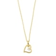 thumbnail image 1 of Collar para Mujer con Cristal Fino Swarovski en forma de Corazon Chueco– Bañado en Oro 14k- Collar Elegante y Brillante-Collares de Mujer de Moda- Joyería para Mujer de Moda- Regalo especial Ortiz Espinosa Temporada, 1 of 7