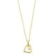thumbnail image 1 of Collar para Mujer con Cristal Fino Swarovski en forma de Corazon Chueco– Bañado en Oro 14k- Collar Elegante y Brillante-Collares de Mujer de Moda- Joyería para Mujer de Moda- Regalo especial Ortiz Espinosa Temporada, 1 of 7