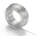 thumbnail image 3 of 500g Aluminum Wire Flexible Craft Wire for Beading Jewelry Doll Craft Making Silver 12 Gauge 2.0mm 55m/500g(180.4 Feet/500g), 3 of 3