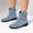 Light Blue, variant on Women's Short Cowboy Boots Wide Calf Western Boots With Low Chunky Heel Ankle Boots Dress Country Concert