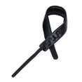 thumbnail image 1 of Correa de guitarra CUTICAT ajustable de cuero Acolchado negro, 1 of 8