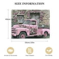 thumbnail image 2 of Nawypu Vintage Truck Picture Wall Decor - Farmhouse Wall Art, Pink Truck And Flowers Canvas Print For Home Decor, Modern Rustic Landscape Painting, Barn Artwork Framed For Living Room Wall Decor, 2 of 5