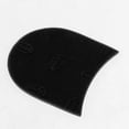 thumbnail image 3 of Par de plantillas de goma para media suela de zapato, almohadillas para el talón, agarre para reparación de calzado, reemplazo de bricolaje de 3 mm Negro, 3 of 8