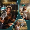 thumbnail image 5 of Electric Fly Swatter, Bug Zapper, Mosquito Zapper Racket | Gold Zone Voltage, Densest 3 mm Mesh, Apple-Like Weight - AA Battery Powered - Indoor & Outdoor Use, 5 of 7