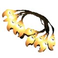 thumbnail image 1 of 2 Meters 10LED Light Spooky LED Lights Horror Themes Adjustable Light Bat Ghost Pumpkin Shapes Halloween Decor, 1 of 6