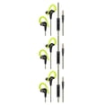 thumbnail image 4 of Guardoinrt Écouteurs de Sport Étanches Stéréo pour Téléphone Intelligent Réduction de Bruit Résistants à la Transpiration Casque de Musique Portable Mains Libres Vert 3ensemble, 4 of 6