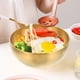 thumbnail image 4 of 2 cuencos de acero inoxidable para almacenar arroz, ensaladas, fideos y verduras, 4 of 8