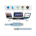 thumbnail image 2 of USB Console Cable,USB to RJ45 for Cisco Switch Console with FTDI Chip Compatible Cisco, NETGEAR, Ubiquity, LINKSYS, TP-Link Routers/Switches/Server for Laptops in Windows, Mac, Linux - 6 Feet, 2 of 6