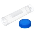 thumbnail image 4 of Tubos de ensayo de plástico Uxcell de 50 ml, paquete de 50 tubos de centrifugado autostables, 4 of 5