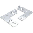 thumbnail image 1 of Whole Parts Dishwasher Mounting Bracket Set (Black) Part # 00170664 - Replacement & Compatible With with Some Bosch, Thermador and Kenmore Dishwashers, 1 of 7