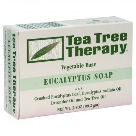 Eucalyptus Organic Bar Soap - Tea Tree Therapy Tea Tree Therapy Eucalyptus Soap, 3.5 oz