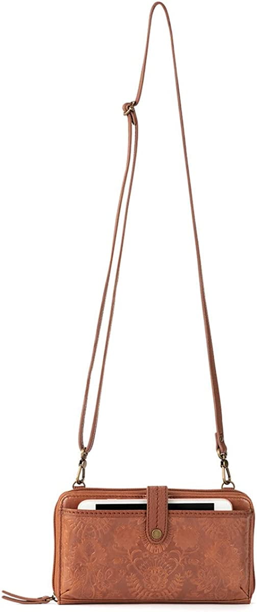 The Sak Iris Smartphone Crossbody Leather Walmart