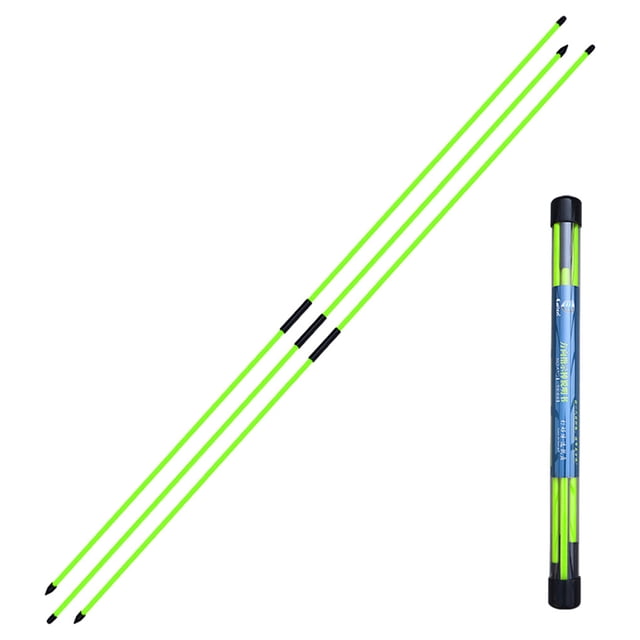 tredstone Fiberglass Golf Alignment Stick Portable Gesture Adjusting Foldable Direction Indicator Rod Outdoor Practising Tools Golfing Green