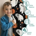 thumbnail image 3 of Blackout Kids Curtains,Black Halloween Ghosts and Pumpkins Childrens Insulated Curtains Set Of 2,Bedroom Essentials,Toddler Room Decor 42"x84", 3 of 5