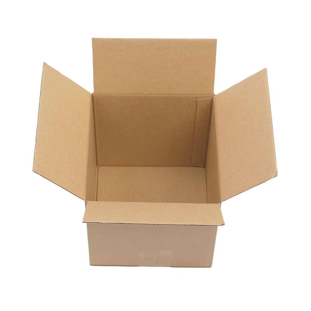 100 Corrugated Paper Boxes 6x6x6"（15.2*15.2*15.2cm）Yellow