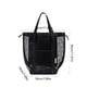 thumbnail image 3 of Fasiaou Mesh Beach Bags for Men Women -Travel Tote Bag Plus Waterproof Sandproof Tote Bag, Black Beach Basket & Gift Shoes Bag, 3 of 6