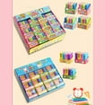 thumbnail image 5 of Stationery set 4Pcs Miniature Books 1:12 Scale Colorful Mini Books Tiny Book Mini House Decoration Accessories For Miniature Study Room Bedroom Library Scene, 5 of 8