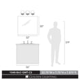 thumbnail image 2 of Wry Lighting Chatham 3-light Vanity in Natural White, 2 of 5