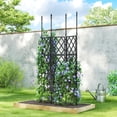 thumbnail image 2 of Outsunny Foldable Garden Trellis, Lattice Climbing Support Trellis, 2 of 10