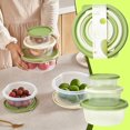 thumbnail image 2 of Dosaele  Sandwich Containers Reusable Snack Box Container Lunch Containers for Kids  Sandwich Containers for Lunch Boxes  BPA Free  for Food Storage Kids and Adults, 2 of 9