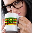 thumbnail image 2 of 3drose, Polynesian Tattoo Style Version of the Kanaka Maoli, Hawaiian Flag., 11oz Mug, 2 of 6