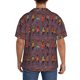 thumbnail image 3 of Balery African Women Camisa Casual de Manga Corta con Botones para Hombre, Texturizada, Estilo Cubano, para Playa, Verano-Medium, 3 of 5