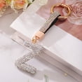 thumbnail image 3 of Encanto de letra Z de Uxcell, encanto de alfabeto de rhinestone para hacer joyas, blanco, 3 of 6