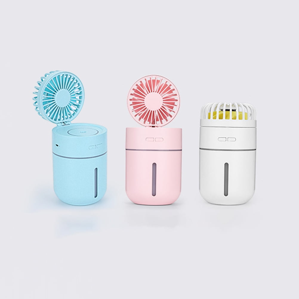 WEUVEB Portable Mini Travel Fan, Quiet Personal Fan for Home, Office, Car Use - Compact, Low Noise, 1 Set