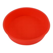 USHOBE Flexible Round Baking Pans Microwave Safe 1Set 9.8 x 9.8 x 2.3 In