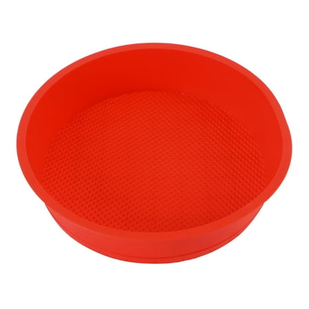 USHOBE Flexible Round Baking Pans Microwave Safe 1Set 9.8 x 9.8 x 2.3 In