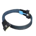 thumbnail image 5 of Anti-Slash Insertion PCIe MCIO 5.0 8I to Slimline SAS 4.0 SFF-8654 8i 74P PCI-E Adapter Cable 80cm, 5 of 5