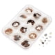 thumbnail image 2 of Set de 12 frascos de uñas acrílicas profesionales para manicura 3D con puntas decorativas para manualidades., 2 of 8