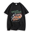 thumbnail image 4 of Frank-Camiseta de algodón puro de gran tamaño para hombre, camisetas de música rubia, ropa de calle de Hip Hop, camisetas casuales gráficas de verano Y2k, 4 of 4
