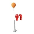 thumbnail image 3 of lacooooppia Boxing Reaction Ball Boxing Ball, Boxing Equipment Adjustable Freestanding Punching Ball Boxing Speed Bag for Home Gym B, 3 of 8
