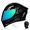 Black & White, variant on DOCRELD DOT Bluetooth Modular Motorcycle Helmet,Rainbow/Transparent lens Motorcycle Helmet,Dual Visor Full Face Flip up Integrated Motorcycle Helmets,Built-in Dual Speaker Microphone,Adults Men Women