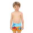 thumbnail image 3 of ibiyuan Board Shorts Boys with Mesh Lining Quickdry Kids Bathing Suits Elastic Waist Swimming Shorts Funny Print Gym Shorts High Visibility Beach Swimwear, 3 of 5