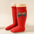 thumbnail image 4 of Busydd Baby Socks 0-4 Years Trendy Comfortable Cotton Toddler Socks Casual Breathable Knee High Socks Holiday Gift Christmas Gifts S, 4 of 4