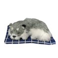 thumbnail image 2 of PENGXIANG Simulation Lovely Dog Toy Creative and Realistic Action Figures for Home Car Office Decoration  Gold, 2 of 8